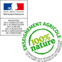 logo enseignement agricole 100 % nature